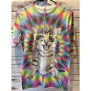 ‼️SOLD‼️Men’s Galaxy Cat T-Shirt
